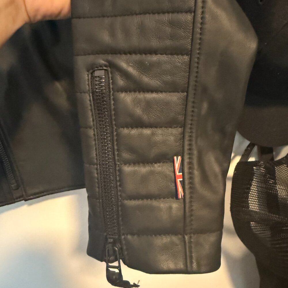 Boda Skins Men's Leather Jacket (New Without Tags) - Picture 3 of 11